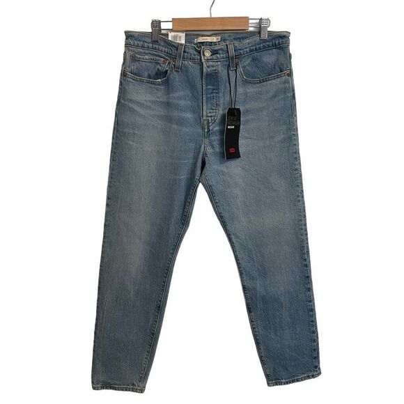 Levi's Premium High Rise Tapered Leg Wedgie Fit Jeans Size 30 NWT - Picture 1 of 8
